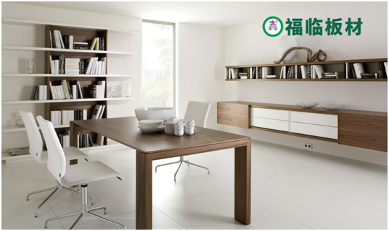 福臨板材定制格調(diào)書柜，滋養(yǎng)“書香女人”很有妙招