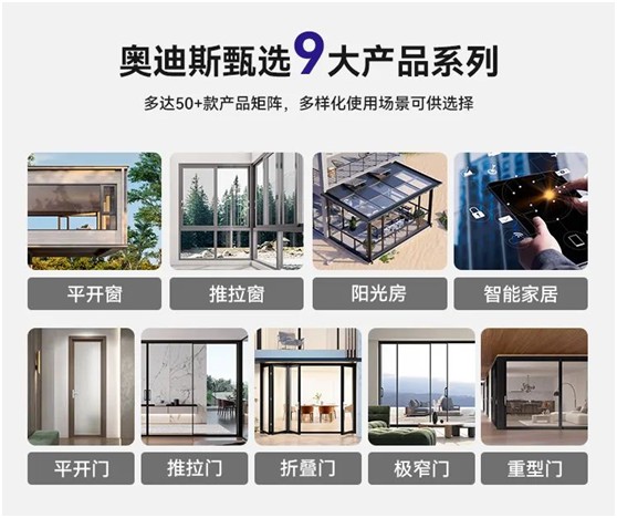 奧迪斯門窗定制：打破同質(zhì)化，更自由，更個性