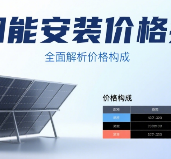 中國太陽能品牌安裝價(jià)格指南：2025年家庭&工商業(yè)成本解析