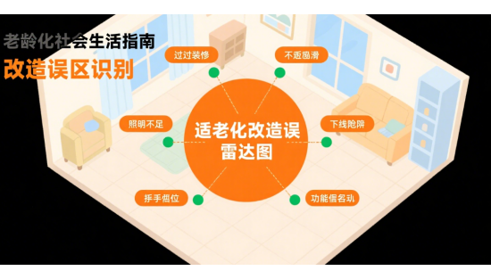 老齡化社會生活指南：避開適老化改造誤區(qū)，降低跌倒風(fēng)險