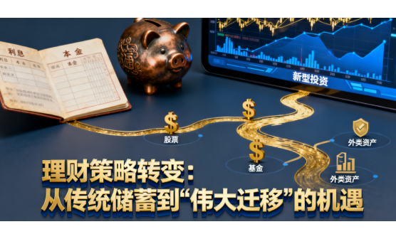 理財策略轉變：從傳統(tǒng)儲蓄到“偉大遷移”的機遇