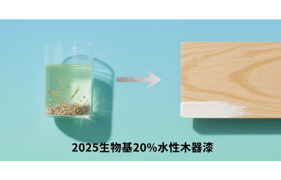 涂料新趨勢:2025生物基20%水性木器漆,耐磨實(shí)力遠(yuǎn)超溶劑型