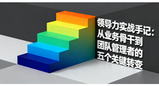 領(lǐng)導(dǎo)力實(shí)戰(zhàn)手記：從業(yè)務(wù)骨干到團(tuán)隊(duì)管理者的五個關(guān)鍵轉(zhuǎn)變